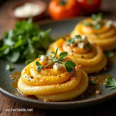 Espirales de Espinaca y Queso F&aacute;ciles y Deliciosos Tarjeta de receta