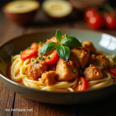 Estofado de Pollo Abuela Receta Casera Reconfortante Tarjeta de receta