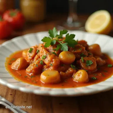 Estofado Irland&eacute;s Casero Receta Tradicional Para Chuparse los Dedos Tarjeta de receta