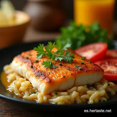 Filete de Pescado Empanizado Crujiente Como en Casa Tarjeta de receta