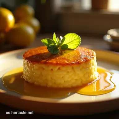 Flan de Lima Cremoso y Suave La Receta Casera que Domina el Caramelo Tarjeta de receta