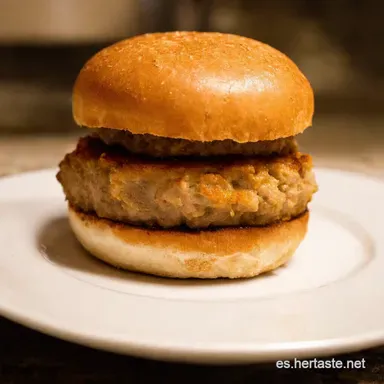 Hamburguesas de Pavo Agridulces para Enamorar Tarjeta de receta