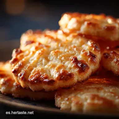 Galletas de Queso F&aacute;ciles: Receta de 3 ingredientes, crujido perfecto Tarjeta de receta