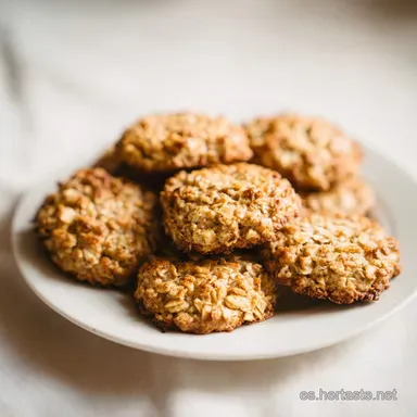 Galletas Para Beb&eacute;s con Pl&aacute;tano y Avena Tarjeta de receta