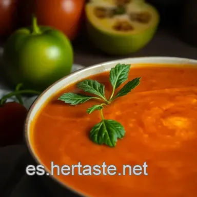 Receta Gazpacho Andaluz: &iexcl;El Secreto del Verano Espa&ntilde;ol! Tarjeta de receta