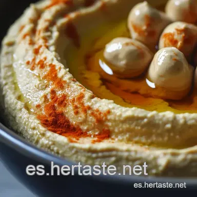 Hummus Receta Casera: &iexcl;El Secreto Cremoso de mi Abuela! Tarjeta de receta