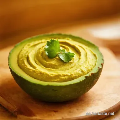 Hummus de Aguacate Receta El Aperitivo M&aacute;s Cremoso y F&aacute;cil Tarjeta de receta