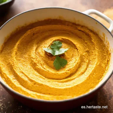 Hummus Remolacha Con Sabor Espa&ntilde;ol Receta F&aacute;cil y Vibrante Tarjeta de receta