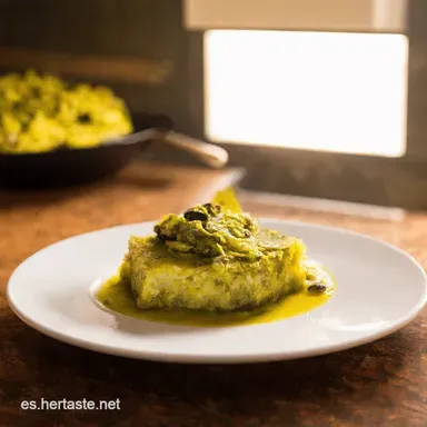 Jud&iacute;as Verdes con Almendras El Secreto Andaluz de la Abuela Tarjeta de receta