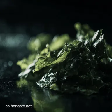 Chips de Kale Vegano al Ajillo: &iexcl;Crujiente y Adictivo! Tarjeta de receta