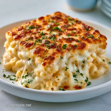 Macarrones Con Queso en 30 Minutos Tarjeta de receta