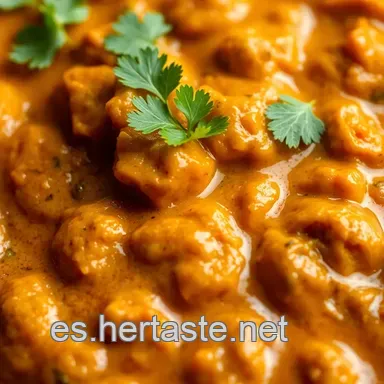 &iexcl;Curry Madras Casero!: Un Viaje de Sabores a la India Tarjeta de receta