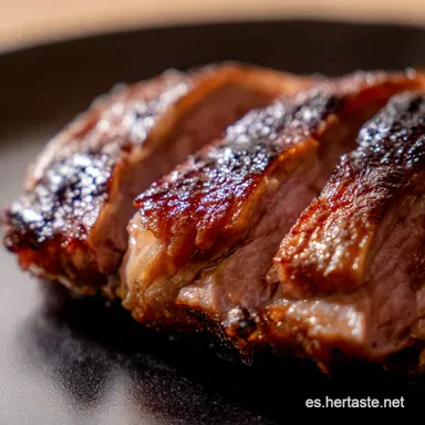 Magret de Pato a la Plancha F&aacute;cil: &iexcl;Receta Crujiente y Jugosa!