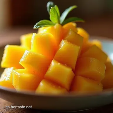 Receta de Mangonada C&oacute;mo Hacer el Postre de Mango Enchilado Perfecto Tarjeta de receta