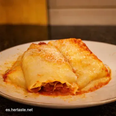 Manicotti della Nonna Classic Italian Comfort A Family Meal Tarjeta de receta