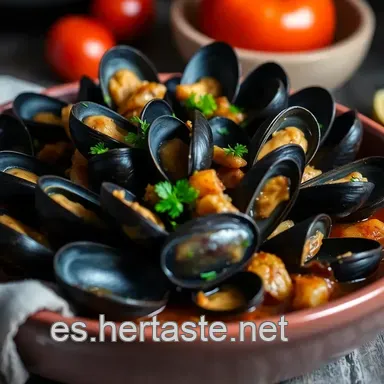 Mejillones al Jerez Receta: &iexcl;Un Tapeo Andaluz F&aacute;cil! Tarjeta de receta