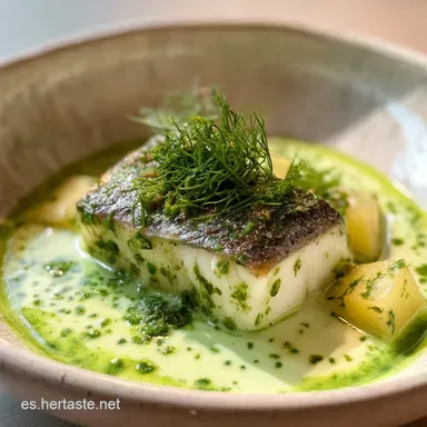 Receta Merluza en Salsa: Pan-Seared with Silky Finish Tarjeta de receta