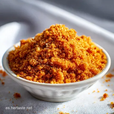 Migas de Pan para 8 Raciones: Crujientes y Doradas Tarjeta de receta