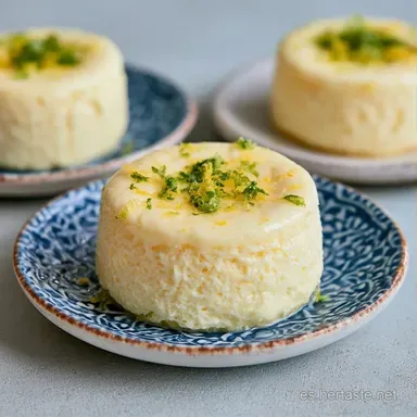 Mousse De Lim&oacute;n Para 4 Personas Tarjeta de receta