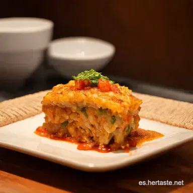 Okonomiyaki Salsa Un Aperitivo Japon&eacute;s con Sabor Latino Tarjeta de receta