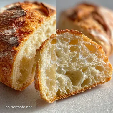 Pan de Cristal Receta F&aacute;cil con Tomate Tarjeta de receta