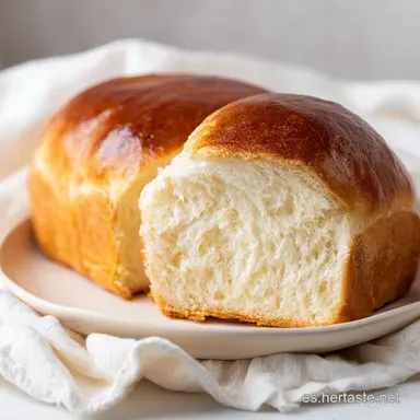 Pan de Leche Dan&eacute;s para 8 Porciones Tarjeta de receta