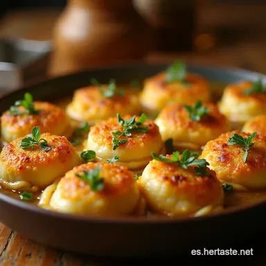 Receta de Pancitos de Ajo Caseros Esponjosos y con Mantequilla Tarjeta de receta