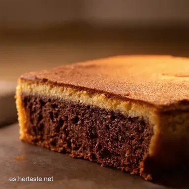 Pastel de Chocolate Sin Gluten Esponjoso Mi Secreto Mejor Guardado Tarjeta de receta