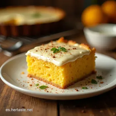 Pastel de Zanahoria Cl&aacute;sico Jugoso y Esponjoso Tarjeta de receta