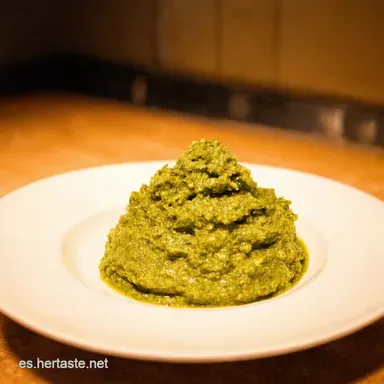 Pesto Receta F&aacute;cil El Secreto de la Abuela Genovesa Tarjeta de receta