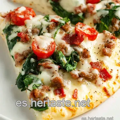 Pizza Carbonara Casera: &iexcl;M&aacute;s F&aacute;cil y Rica de lo que Crees! Tarjeta de receta