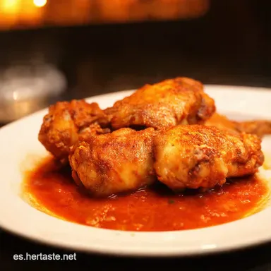 Pollo Estilo Kentucky Casero Crujiente y Delicioso Tarjeta de receta