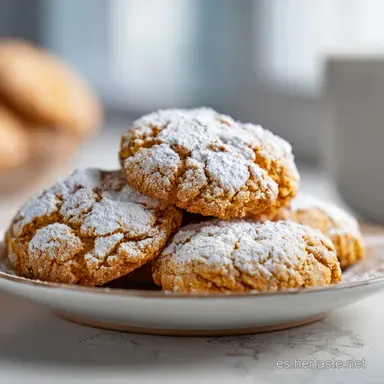 Polvorones de Almendra: Receta Tradicional para 25 Unidades Tarjeta de receta