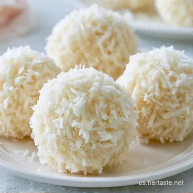 Postre de Coco con Leche Condensada Tarjeta de receta
