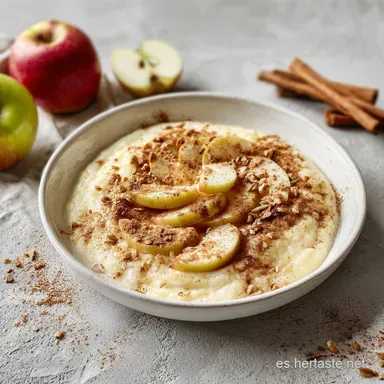 Postre de Manzana y Canela: Receta Saludable en 15 Minutos Tarjeta de receta