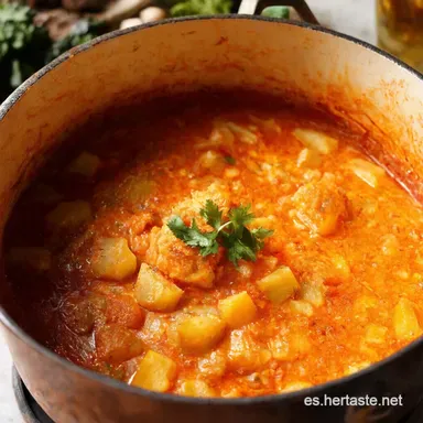 Puchero Andaluz Receta El Sabor de la Abuela en Tu Olla Tarjeta de receta
