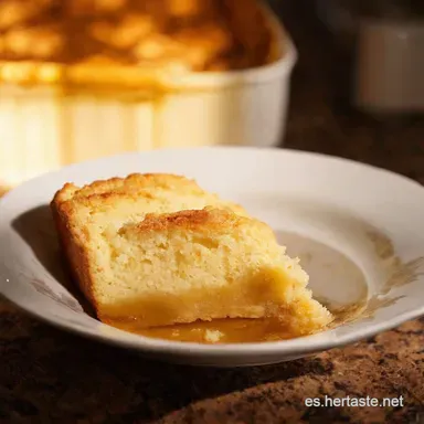 Pudding de Pan Sin Horno Como el de la Abuela Tarjeta de receta