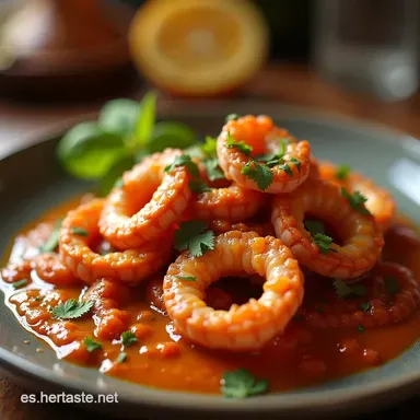 Receta Pulpo al Ajillo Aut&eacute;ntico y Jugoso 15 Minutos Tarjeta de receta