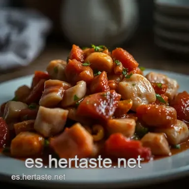 Pulpo Guisado Receta: El Sabor de Sevilla en tu Mesa Tarjeta de receta