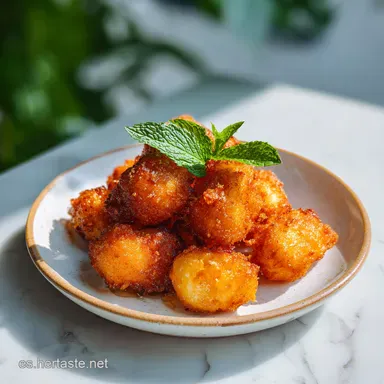 Receta de Leche Frita: Postre Tradicional en 45 Minutos Tarjeta de receta
