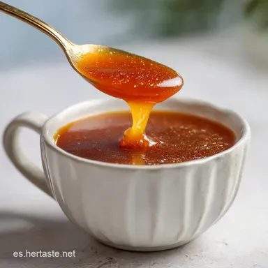 Receta Salsa Agridulce China en 7 Minutos Tarjeta de receta