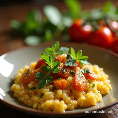 Receta Risotto de Verduras Cremoso El Secreto de la Nonna Tarjeta de receta