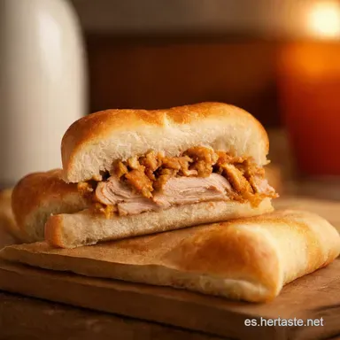 Super Bowl Ready Turkey Sandwich Rollitos Deliciosos y f&aacute;ciles Tarjeta de receta