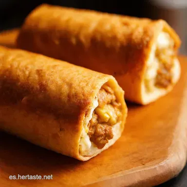 Rollitos de Cheeseburger con Pavo F&aacute;cil Rico y Saludable A Tarjeta de receta