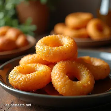 ROSQUILLAS FRITAS CASERAS La Receta Secreta de la Abuela Tarjeta de receta
