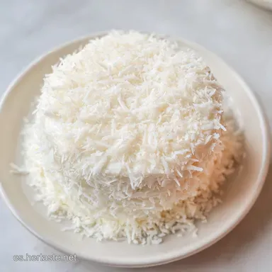 Tarta De Coco Y Galletas: Cremosa Tarjeta de receta