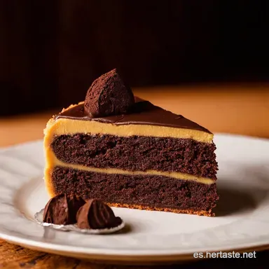 Tarta Tres Chocolates La Receta Casera M&aacute;s Rica Tarjeta de receta