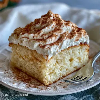 Tarta de Tres Leches para 10 Personas Tarjeta de receta