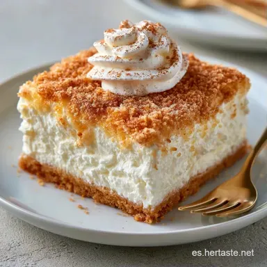 Tarta Fr&iacute;a de Nata para 8 Porciones Tarjeta de receta