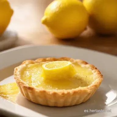 Tartaletas de Lim&oacute;n F&aacute;ciles Un Postre R&aacute;pido que Enamora Tarjeta de receta